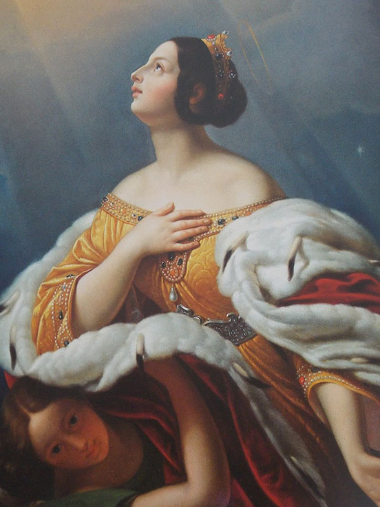 Portrait of the apotheosis of Aleksandra Nikolaevna 