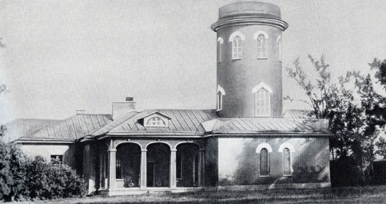 Farm at Tsarskeo Selo, showing the tower