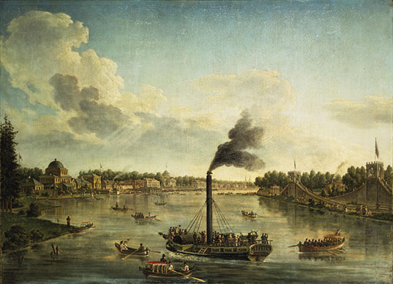 The islands of St. Petersburg, 1820 (Hermitage Museum, St. Petersburg)