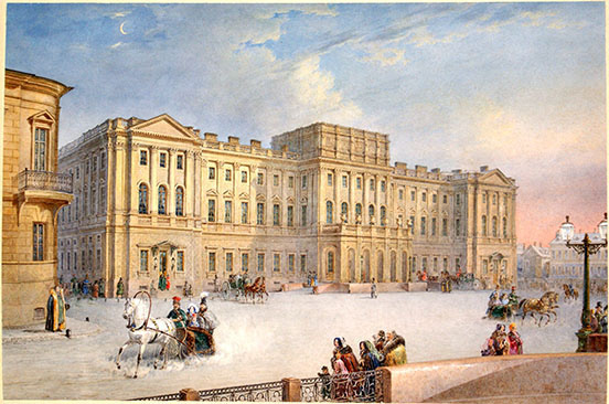 Mariinskii Palace, 1840s (Hermitage Museum, St. Petersburg)