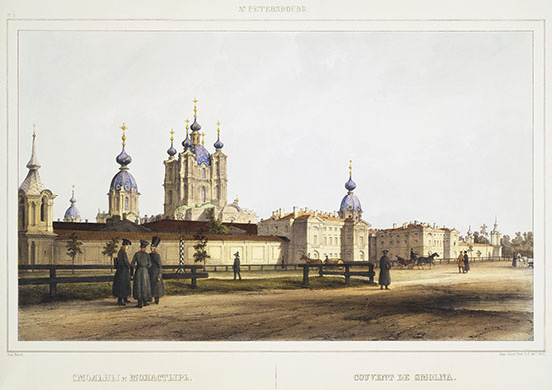 Smolny Convent, 1841 (Hermitage Museum, St. Petersburg)