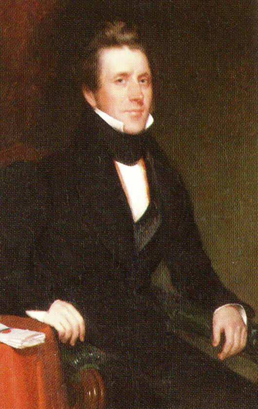 Kirk Boott, circa 1835, by Chester Harding (City of Lowell, MA)