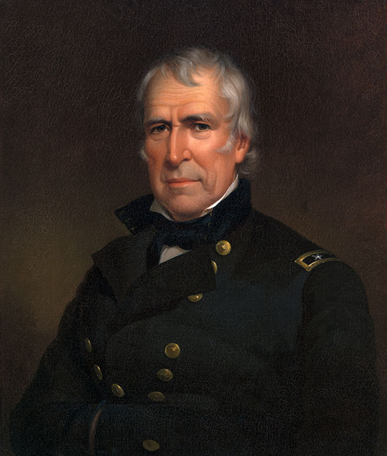 President Zachary Taylor, 1848 (National Portrait Gallery, Washington, DC)