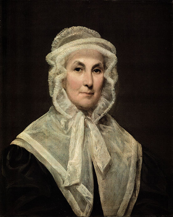 Martha Kingsley McNeill in black with white full-lace cap and shawl, 1834, by Samuel Waldo and William Lovatt (Wadsworth Atheneum Museum of Art, Hartford, CT)