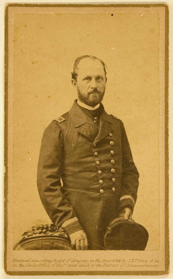 Photograph of Admiral Donald McNeill Fairfax in military dress, 1858 (Hunterian Gallery, Glasgow)